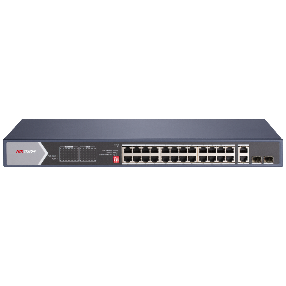 Hikvision 24 Port Gigabit POE Switch (DS-3E0528HP-E)