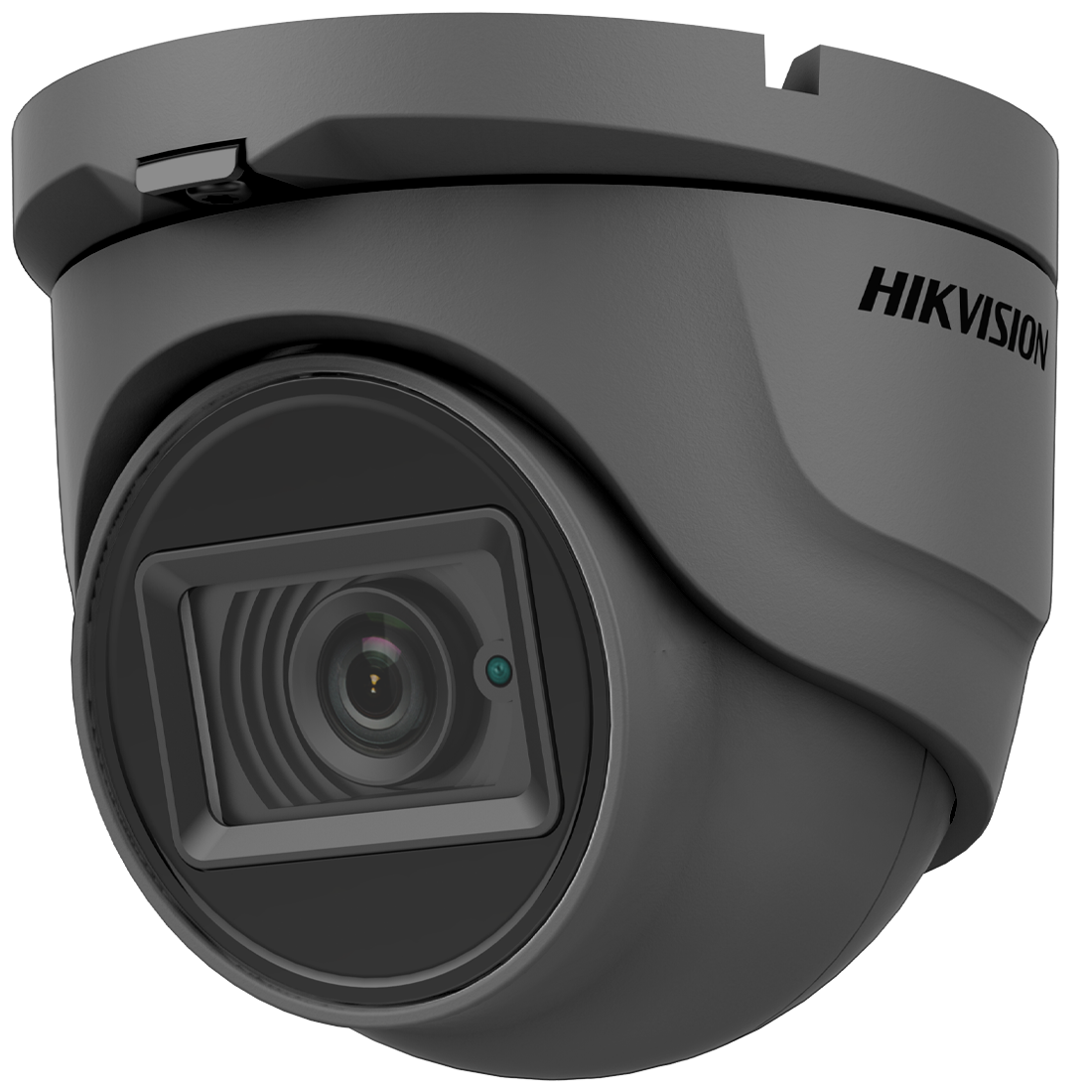 Hikvision AoC 5MP 30m Turret Dome with Microphone 2.8mm - Grey (DS-2CE76H0T-ITMFS-2.8MM-GR)