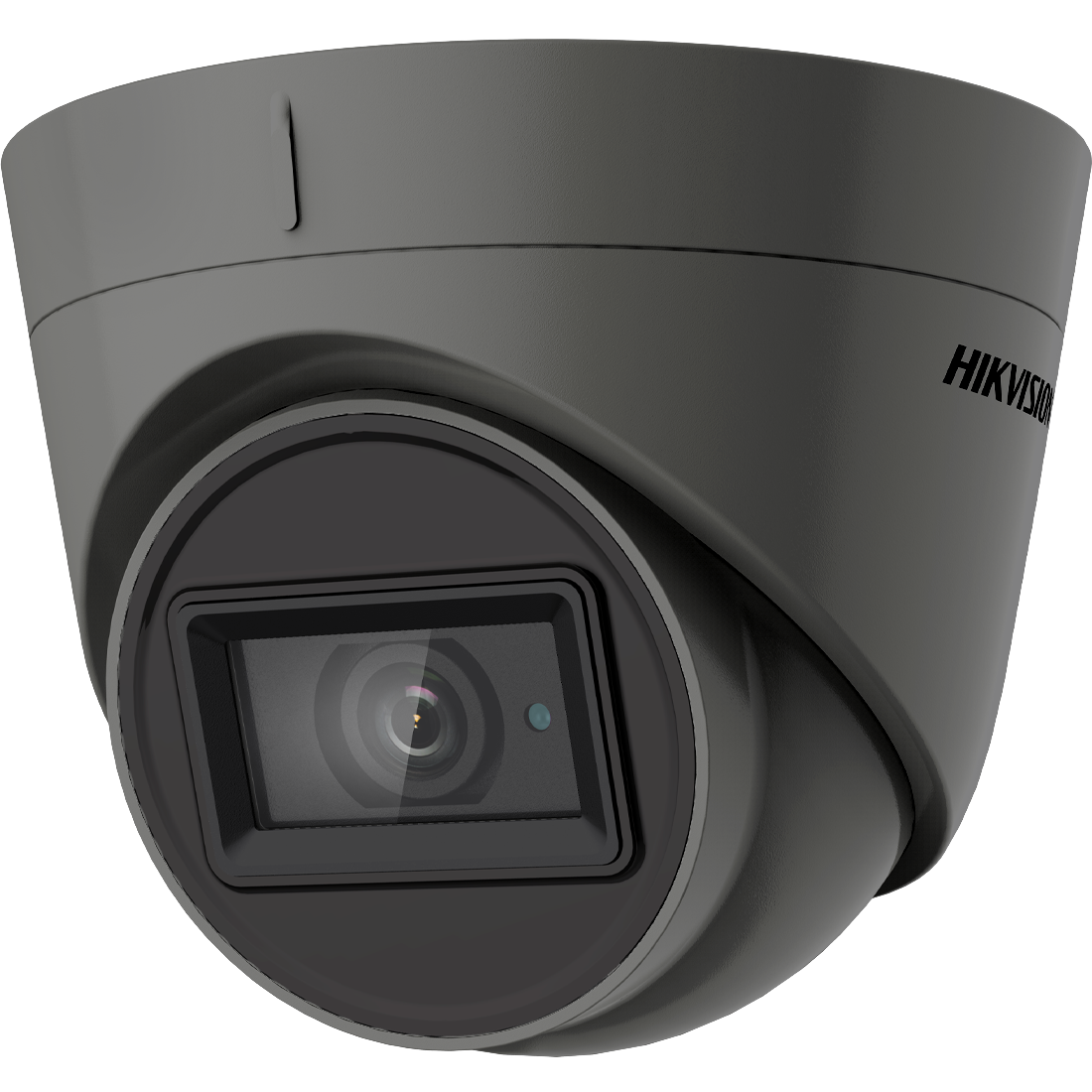 Hikvision AoC 5MP 40m Turret Dome with Microphone 2.8mm - Grey (DS-2CE78H0T-IT3FS-2.8MM-GR)