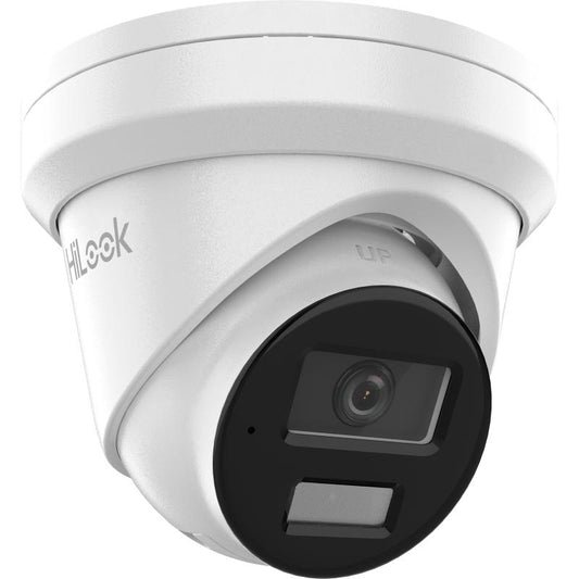 5MP HiLook by Hikvision IPC-T259H-MU ColorVu Half Metal Turret Camera 30m built in Mic
