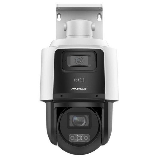 Hikvision IP Dual View PTZ, AcuSense, Hybrid ColorVu, TandemVu 4 MP 4x Network PTZ (DS-2SE3C404MWG-E/14)
