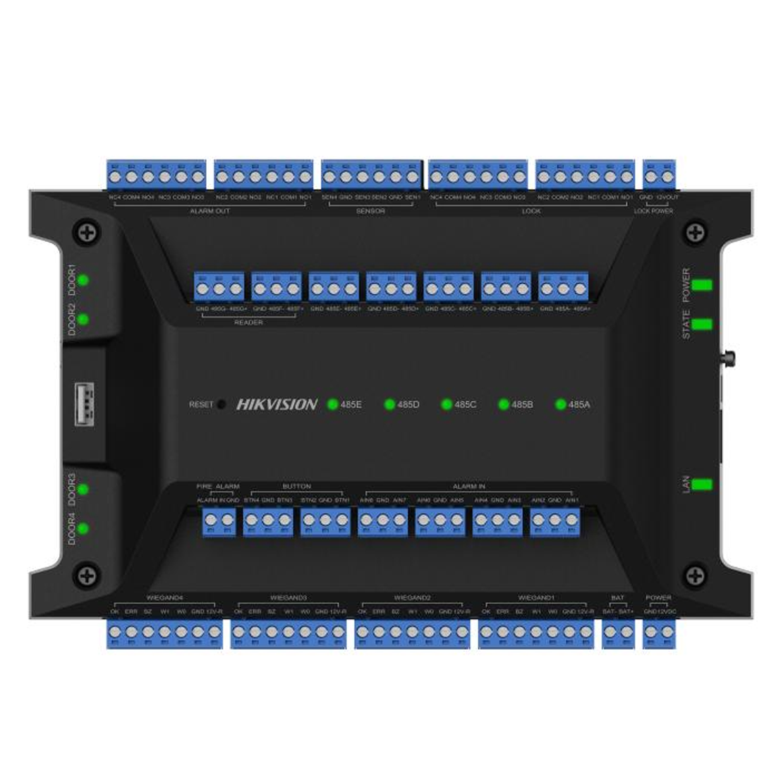 Hikvision Ultra 4 Door Access Controller (DS-K2704X(P))