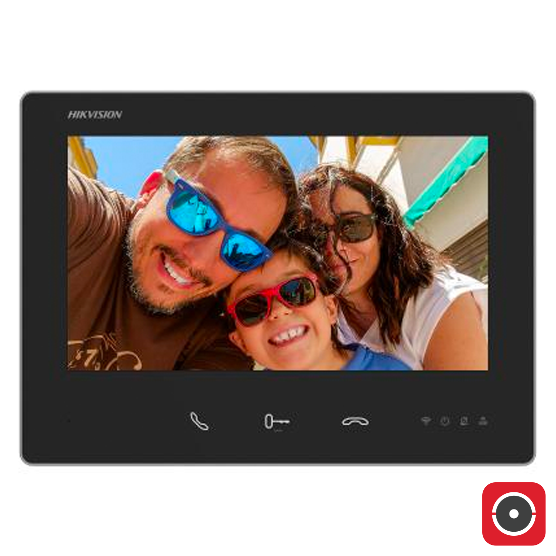 Hikvision 2 Wire Analogue Monitor with WiFi (DS-KH7300EY-WTE2)