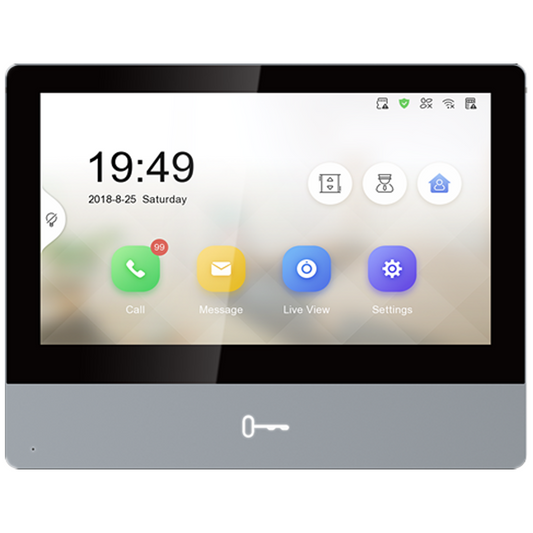 Hikvision IP Intercom 7” Touchscreen Reddot Monitor (DS-KH8350-WTE1)