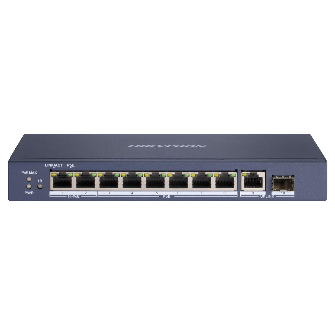 Hikvision 8 Port Gigabit POE Switch (DS-3E0510HP-E)
