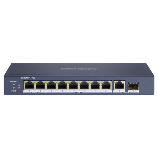 Hikvision 8 Port Gigabit POE Switch (DS-3E0510HP-E)