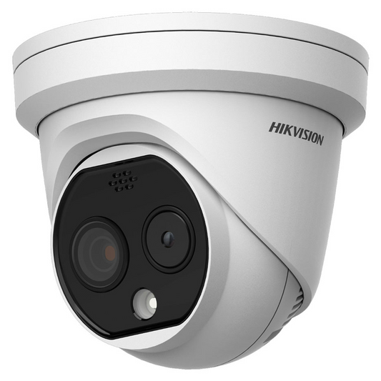 Hikvision IP HeatPro Thermal Turret Dome 1.8mm (DS-2TD1217-2/QA)